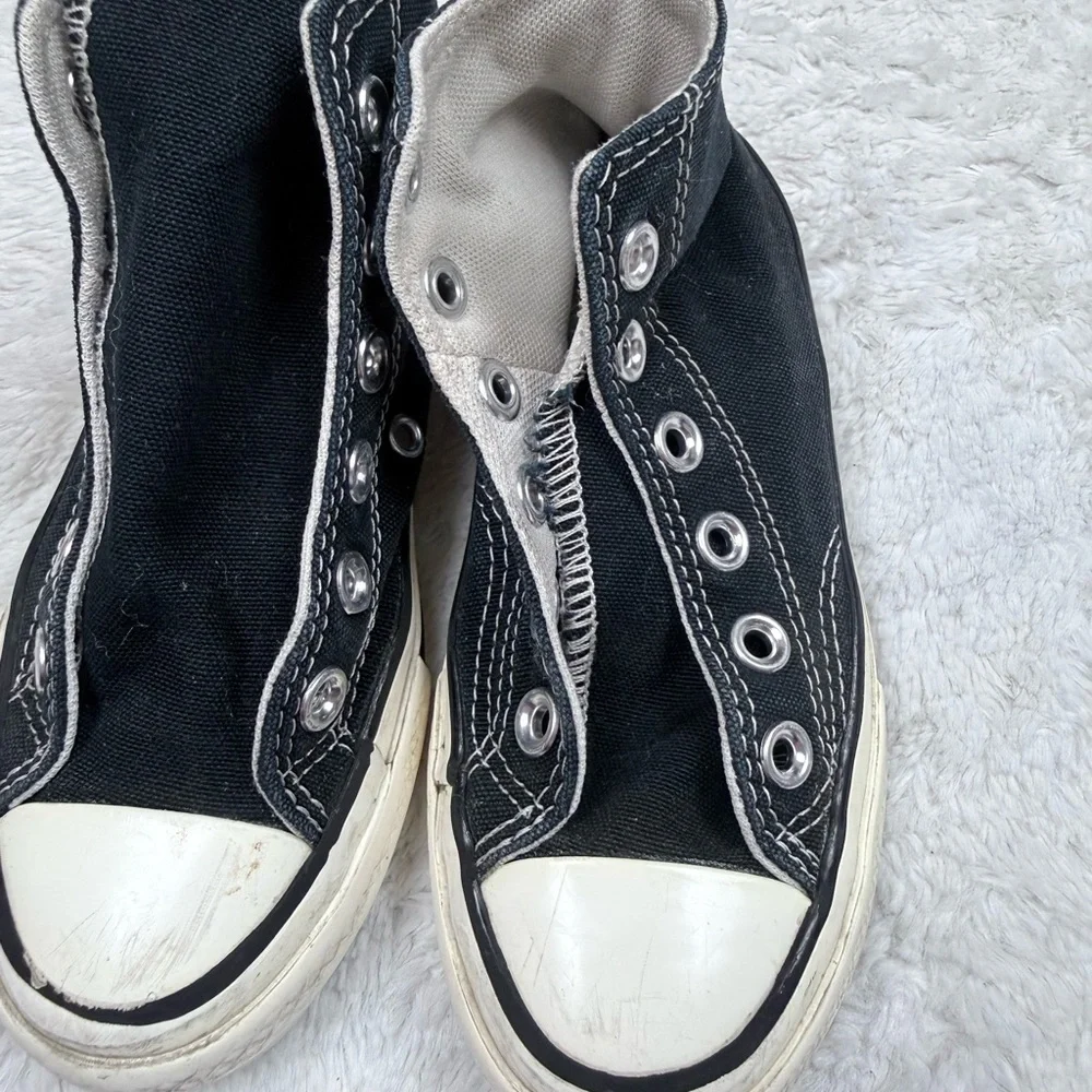 Converse Black and White High-Tops